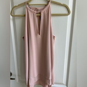 Banana Republic light pinkish beige top
